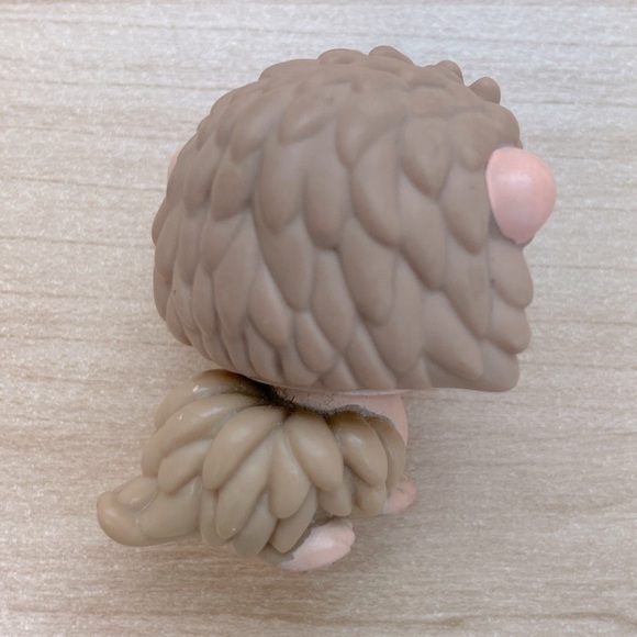 2008 Hasbro Littlest Pet Shop #485 Tan Hedgehog - Green Eyes - Picture 3 of 3